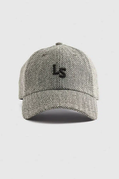 Levi's Monogram Cap In Gray