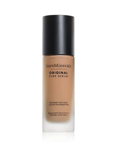 Bareminerals Original Pure Serum Liquid Foundation Mineral Spf 20 In Brown