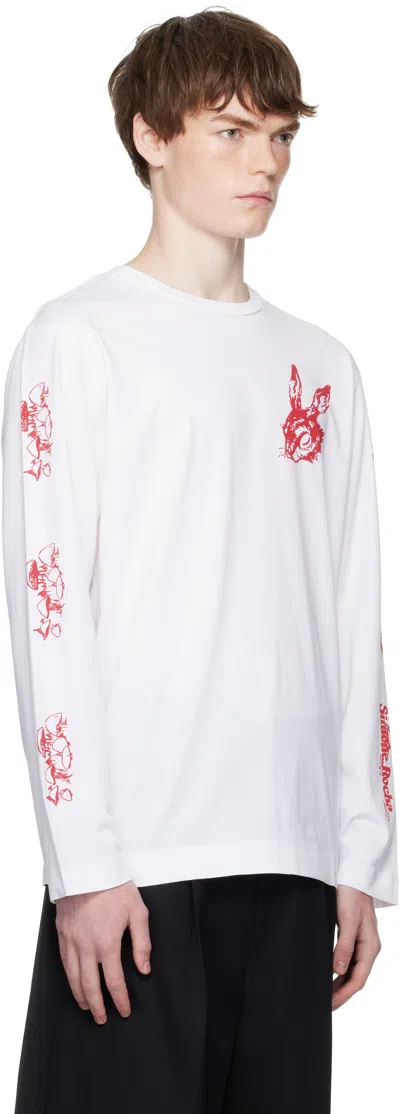 Simone Rocha Tortoise & Hare Long-sleeve T-shirt In Animal Print