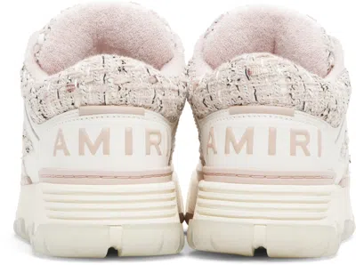 Amiri Boucle Ma-1 Sneakers In Neutral