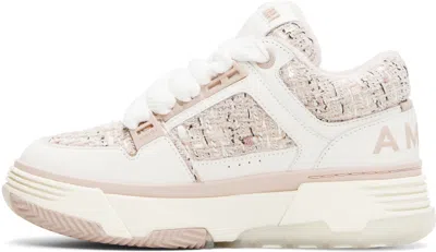 Amiri Boucle Ma-1 Sneakers In Neutral
