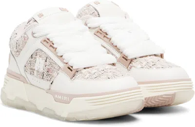 Amiri Boucle Ma-1 Sneakers In Neutral