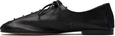 Hereu Black Plegada Supple Shiny Derbys In Black