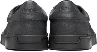 Dolce & Gabbana Portofino Yatch Low-top Sneakers In Black