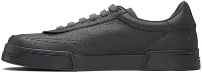 Dolce & Gabbana Portofino Yatch Low-top Sneakers In Black