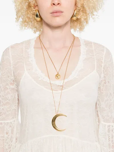 蕾丝钟形袖迷你连衣裙