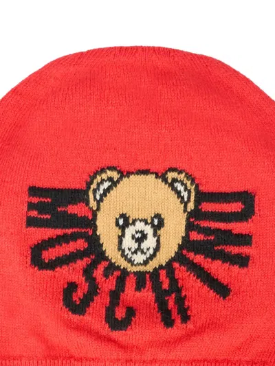 泰迪熊LOGO套头帽