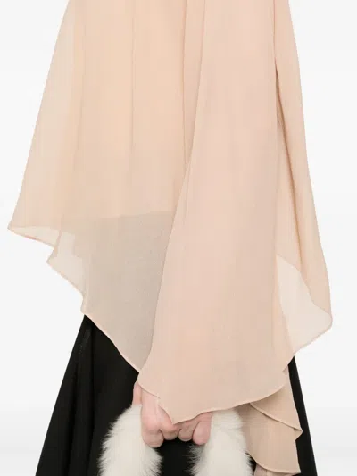 Marni Solid-color Long-sleeve Top In Neutral