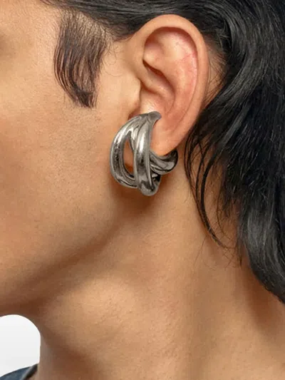 Panconesi Triptych Ear Cuff In Metallic