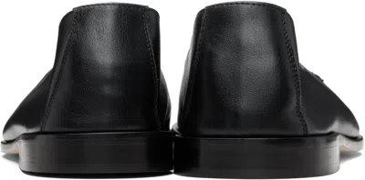 Hereu Black Juliol Slip-on Loafers In Black