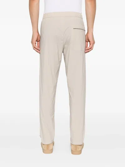 Herno Drawstring Pleated Trousers In Neutral