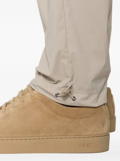Herno Drawstring Pleated Trousers In Neutral