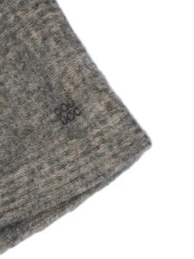 Douuod Checked-pattern Shorts In Gray