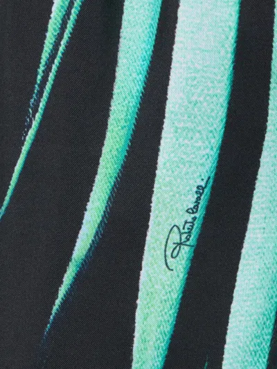 Roberto Cavalli Tropical Elegance Palazzo Pants In Multi