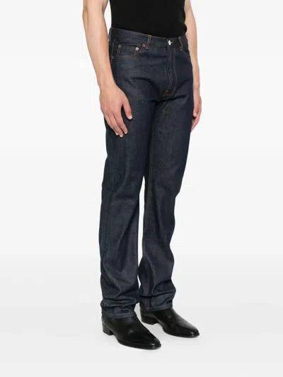 Husbands Natural Cotton Jeans In Blue