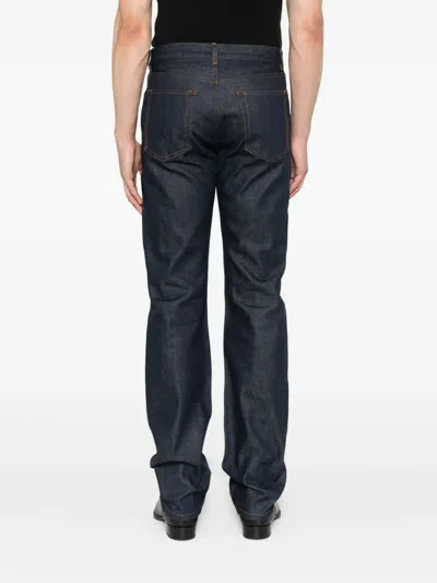 Husbands Natural Cotton Jeans In Blue
