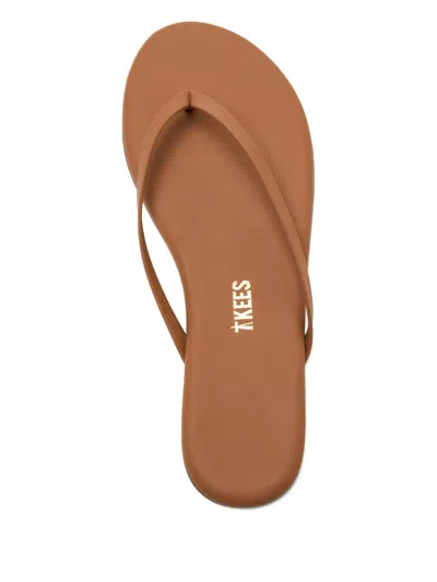 Tkees Foundations Matte Flip Flop In Brown