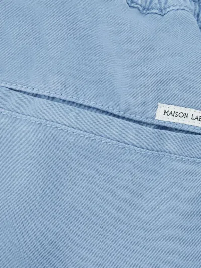 Maison Labiche Drawstring Trousers In Blue