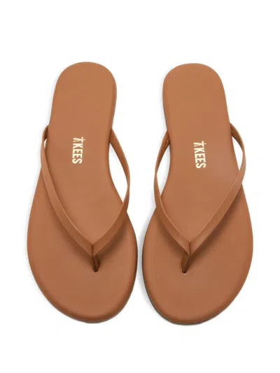 Tkees Foundations Matte Flip Flop In Brown