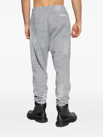 Dsquared2 Distressed-detail Track Pants In Gray