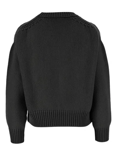 Sa Su Phi Women Black Wool Jade Sweater, M Luxury Sweaters & Knitwear For Women Darveys In Black