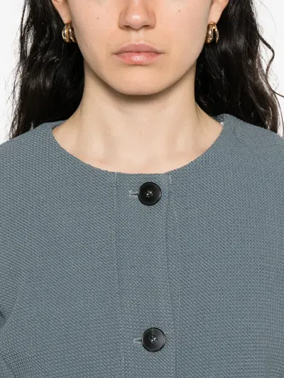 Marella Vania Button-front Jacket In Gray