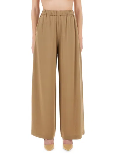 Max Mara Cali Trousers In Neutral