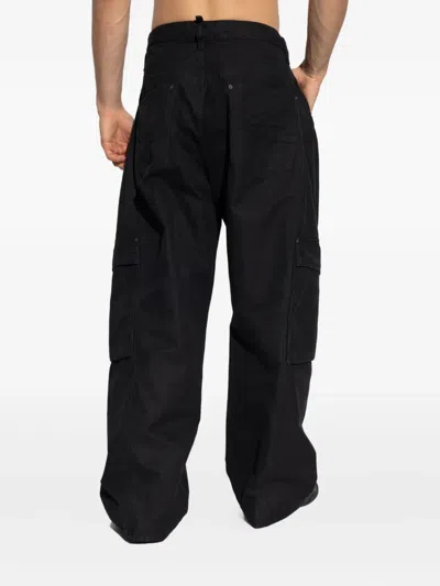 Dsquared2 Belt Loop Track Pants In Black