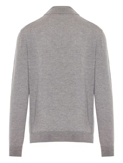 Corneliani Roll-neck Sweater In Gray