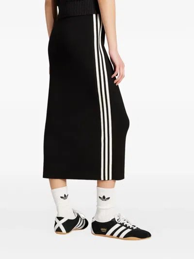 Adidas Originals Knee Length And Midi Skirts In Black