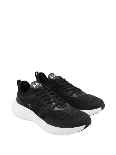 Apl Athletic Propulsion Labs Euphoria Lace-up Running Sneakers In Black
