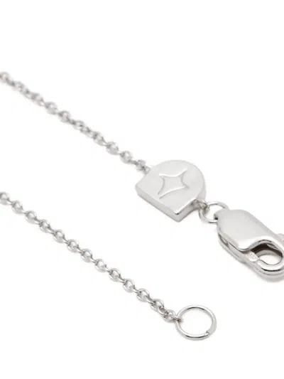 Astrid & Miyu Orbit Crystal Bracelet In Metallic