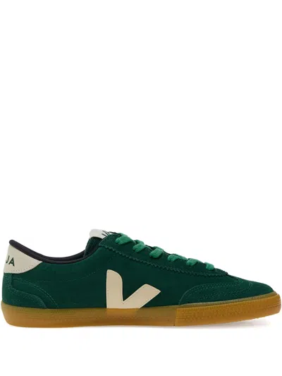 Veja Bold Suede Golf Pierre Sneakers In Green
