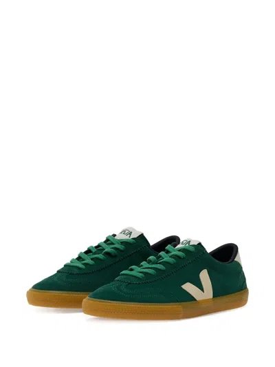 Veja Bold Suede Golf Pierre Sneakers In Green