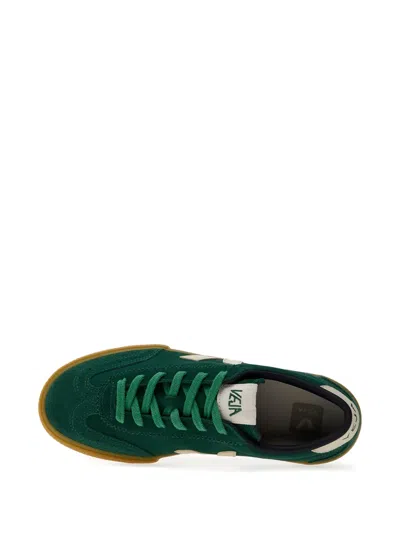 Veja Bold Suede Golf Pierre Sneakers In Green