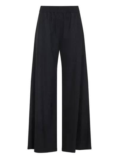 Fabiana Filippi Wide-leg Trousers With Tailored Fit In Black