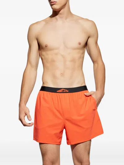 Dsquared2 Icon-band Boxers In Orange
