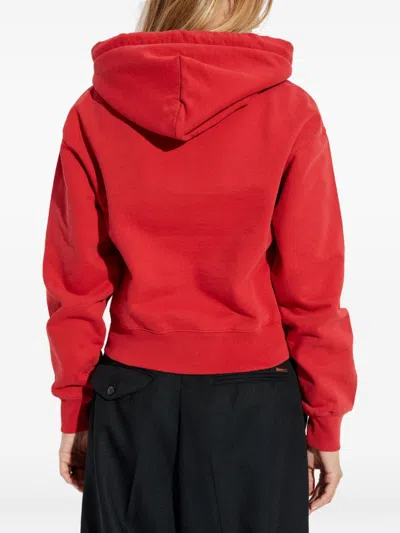 Jacquemus The Grosgrain Hoodie In Red