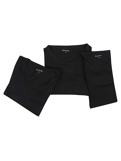 Paul Smith Basic T Shirt 3 Pack In Black