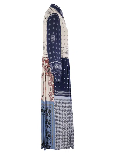 Weekend Max Mara Zuai Printed Viscose Chemisier In Multi