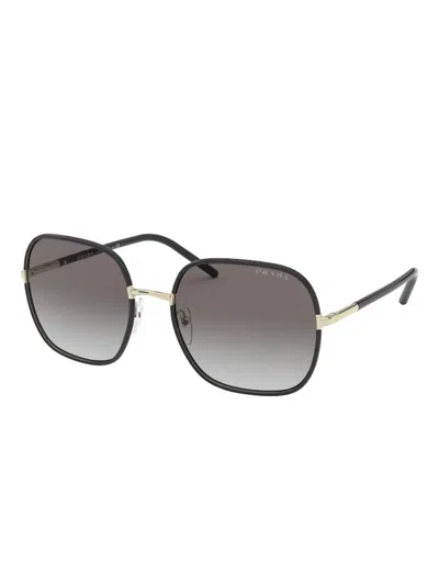 Prada Square-frame Sunglasses In Black