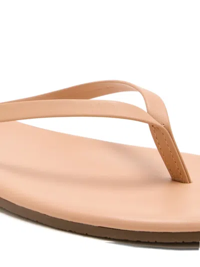 Tkees Lily Nudes Sandals In Cocobutter In Multi