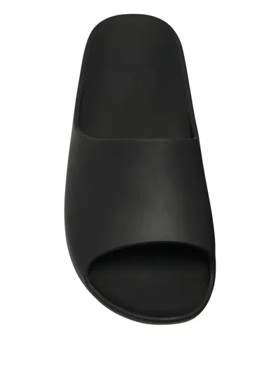 The Row Ama Slipon In Rubber In Black