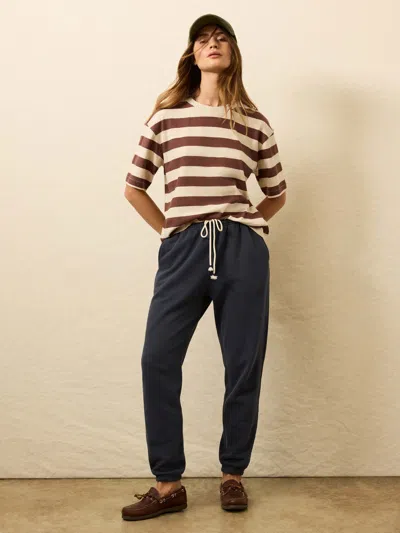 Faherty Hemp Blend Vintage T-shirt In Multi