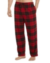 POLO RALPH LAUREN Red Derby Plaid Flannel Pajama Pants,1902835REDDERBY