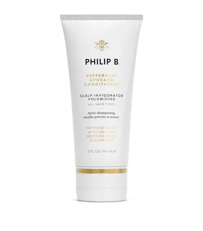 Philip B Peppermint Avocado Conditioner 2 Oz. In White