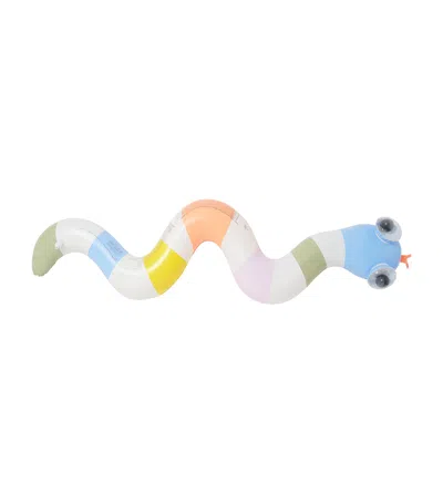 Sunnylife Into The Wild Inflatable Snake Sprinkler In Multi