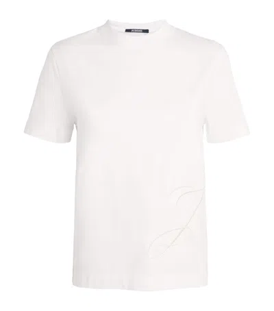 Jacquemus Le T-shirt J In White