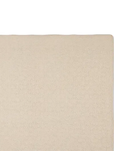 Givenchy Textured Knit Blanket In White