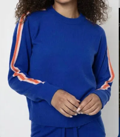 27 Miles Malibu Flynn Sweater In Cobalt In Blue